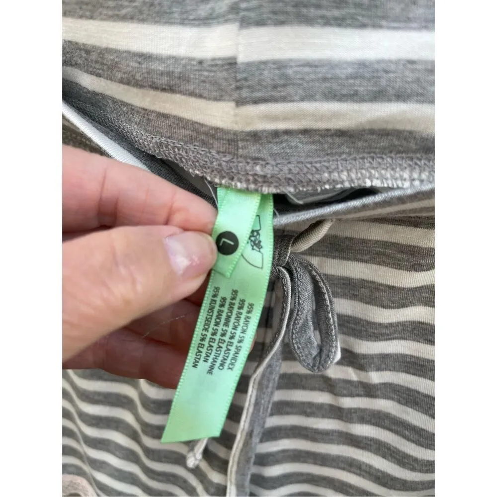 NWT Honeydew size Large sleep lounge shorts. A super soft stretchy Rayon spandex Gray - Image 4