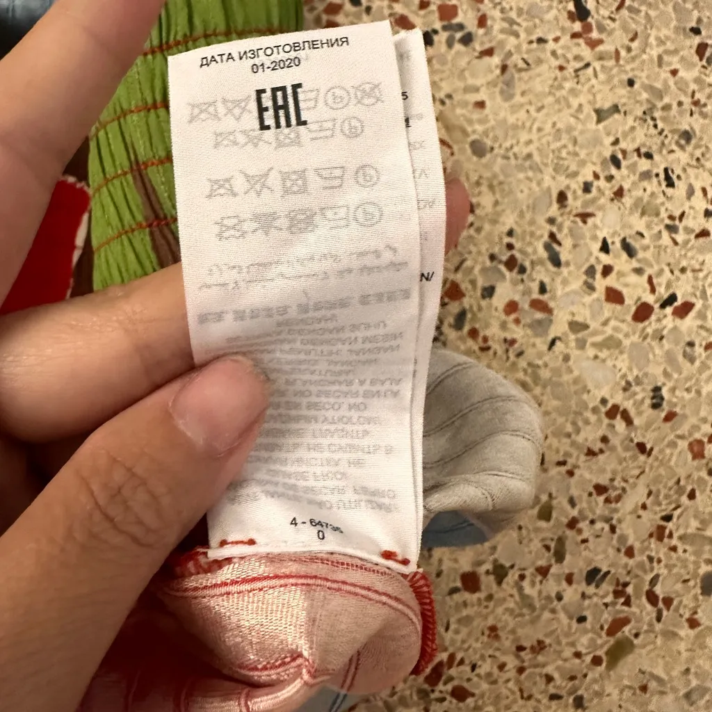 Tory burch casual pants Flora pattern 0 size - Image 6