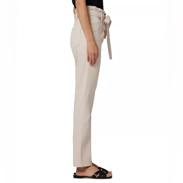 Hudson Jeans Remi Paperbag-Waist Ankle Pants in Brazilian Sand Size 28 - Image 3