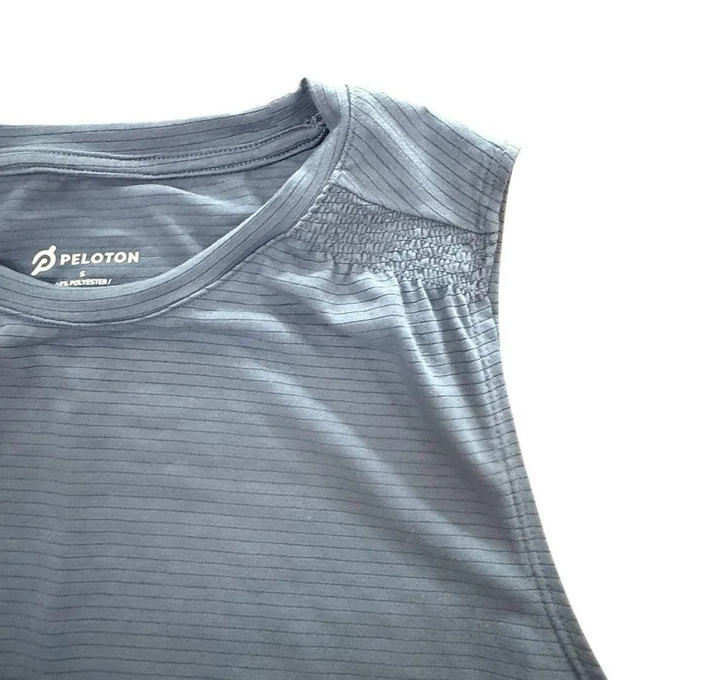 Peloton Activewear Tank Women's Size Small Blue - Image 4