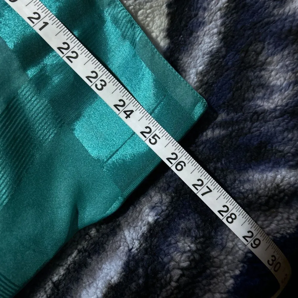 Vintage Berkshire Emerald Green Square Scarf 29 Inch - Image 3