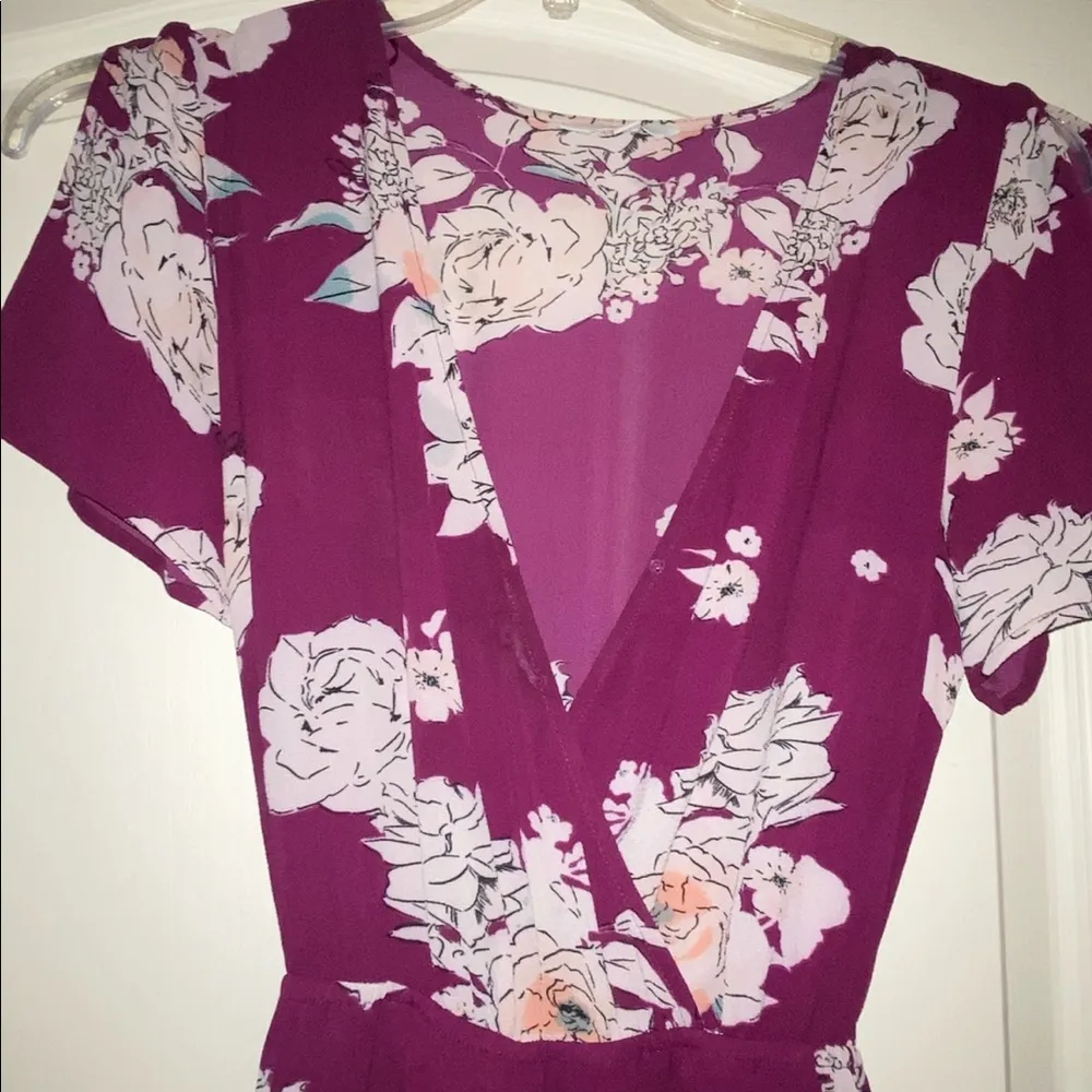 Candie’s floral maxi medium dress - Image 7