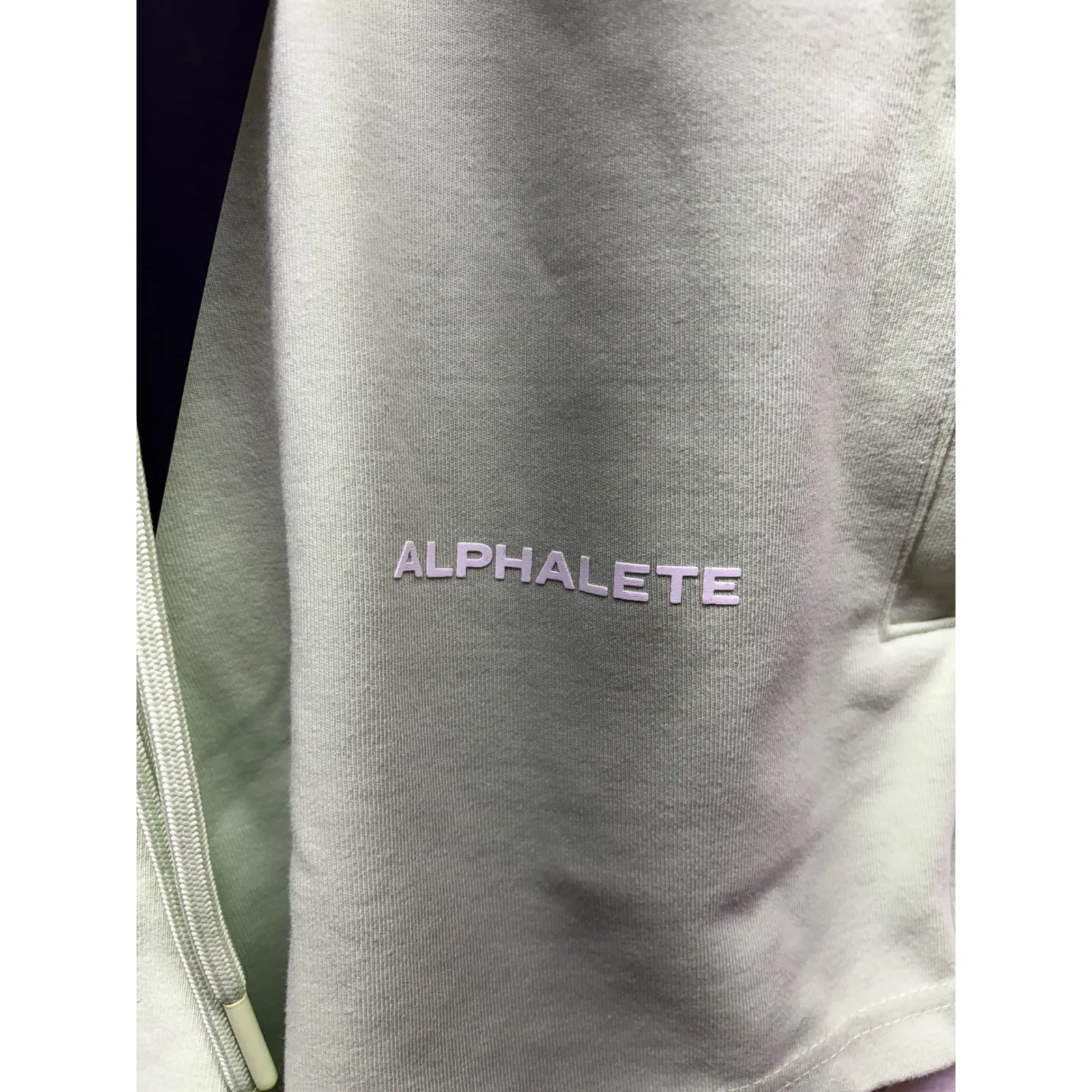 Alphalete Shorts Women's Small Green Athletic Gym Fitness‎ Workout Lounge - Image 2