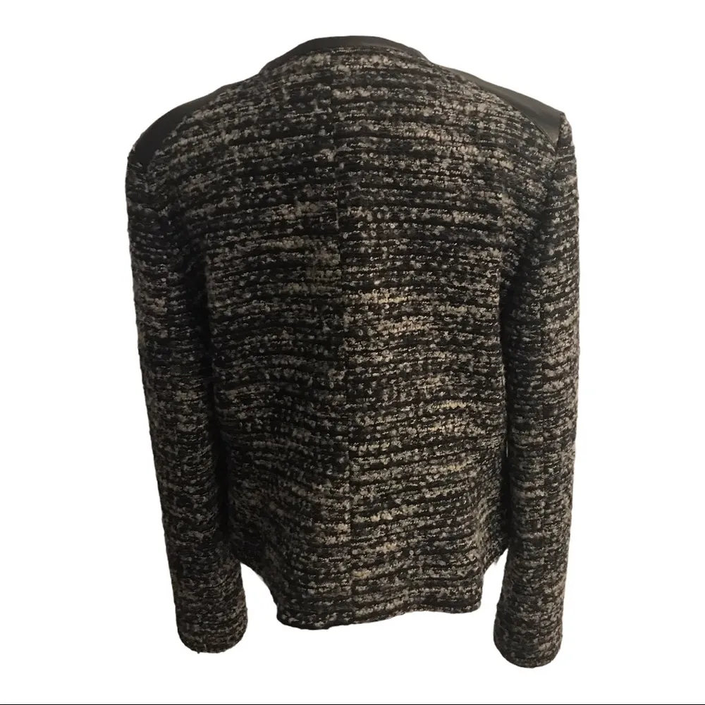 Ann Taylor Textured Tweed Jacket - Image 3