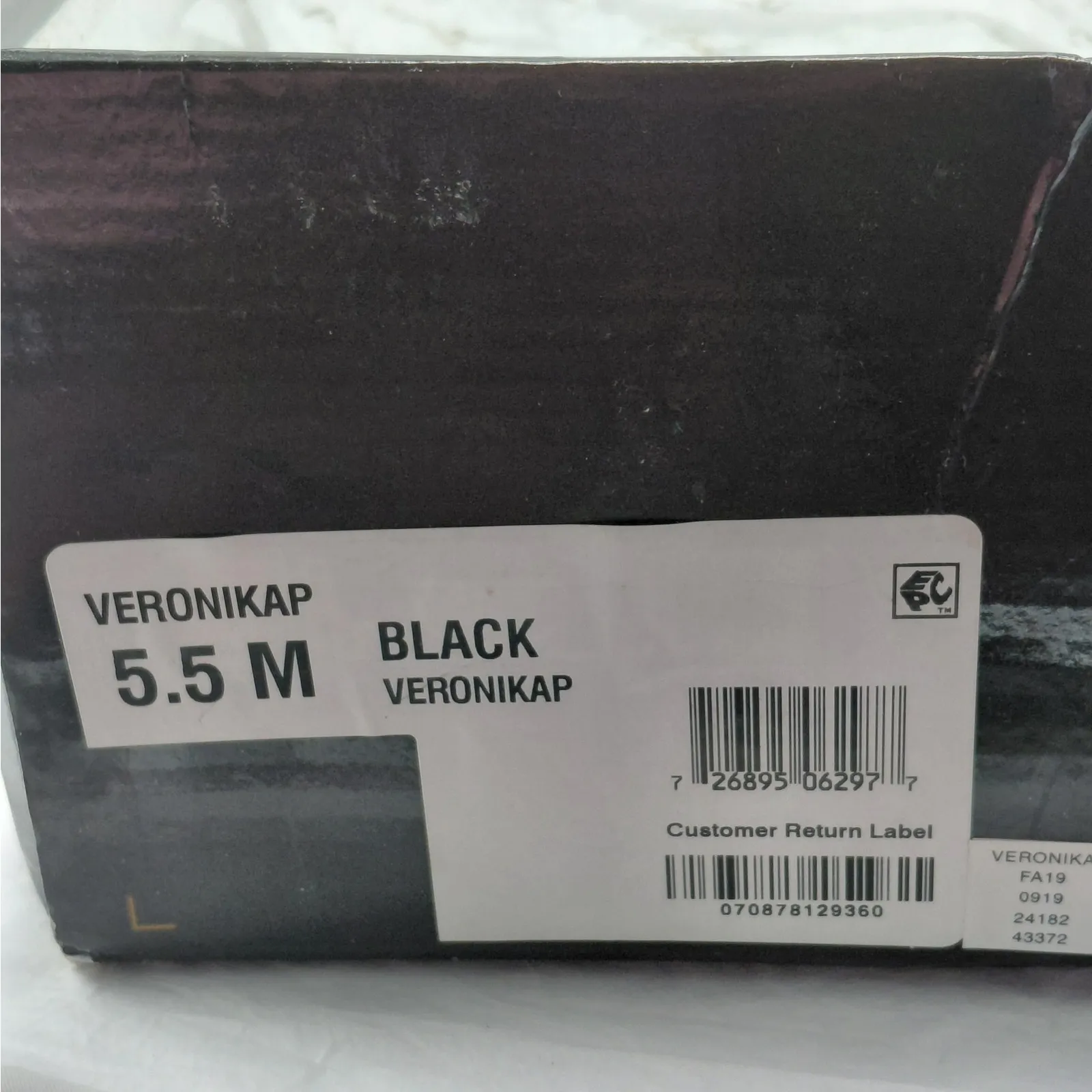 Thalia Sodi Veronika Black Knee High Riding Boots Women’s 5.5 Equestrian Moto - Image 9