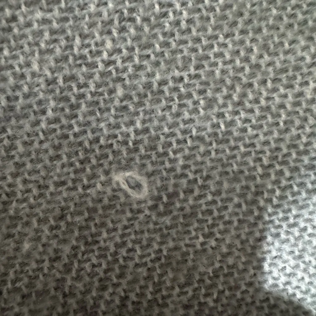 LOFT Factory Color Block Fringe Poncho Shawl Wrap One Size Cozy Fall Layering - Image 9