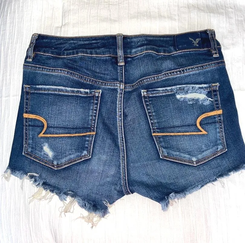 Jean Shorts Blue Size 8 - Image 2