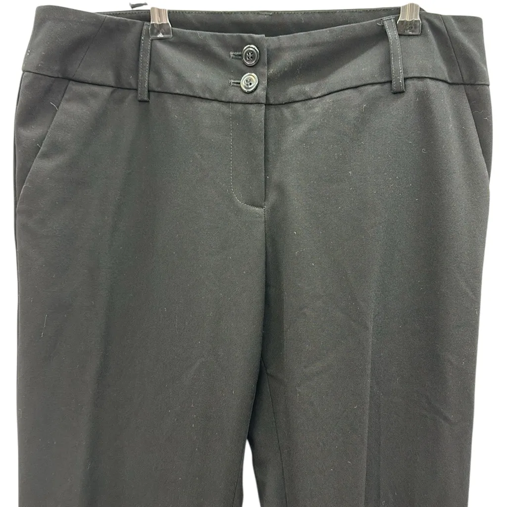 Amanda and Chelsea Black Dress Pants Straight Leg 4 Pockets Womens 10 - Image 3
