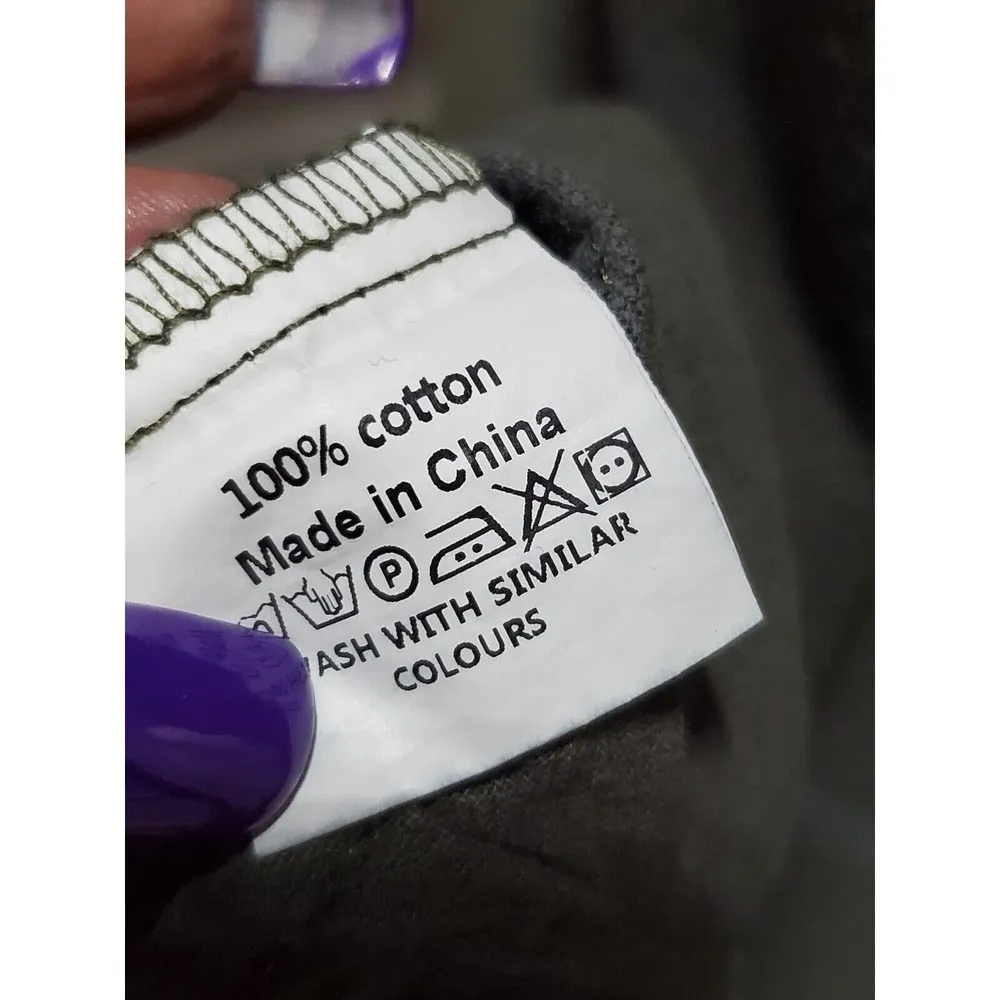 Zanzea Women's Green 100% Cotton Round Neck Long Sleeve Knee Length Dress Size M - Image 12