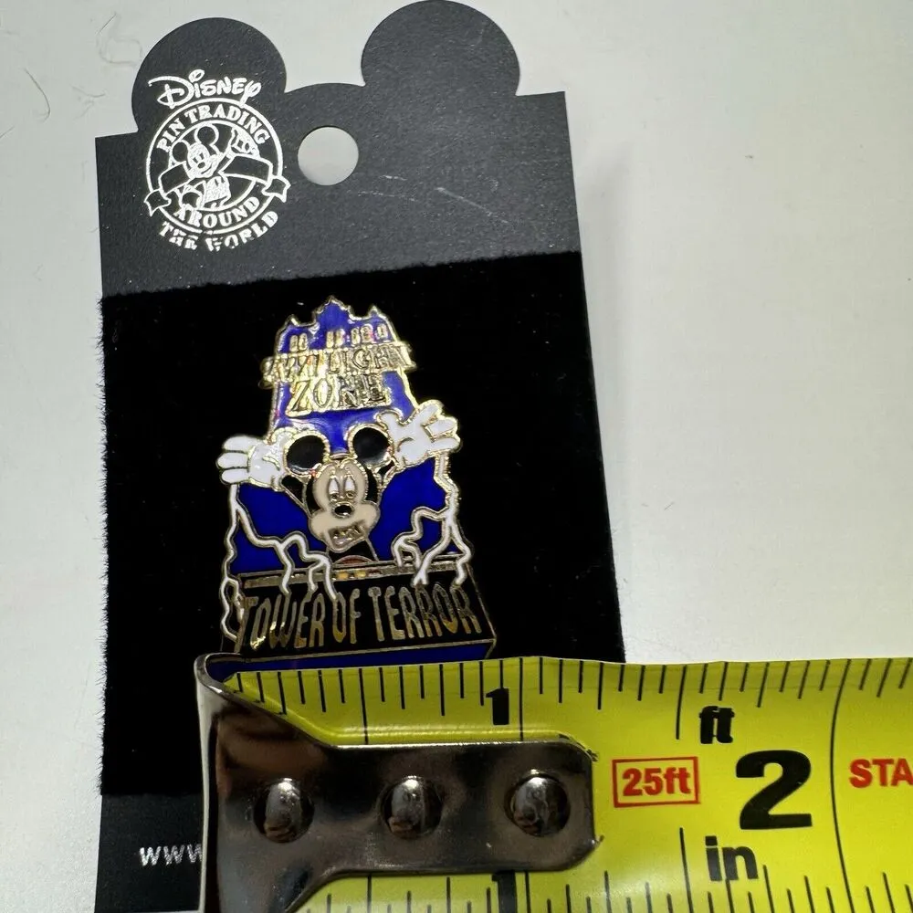 WDW Trading Pin '02 Mickey Mouse Twilight Zone Tower of Terror Hollywood Studios - Image 6