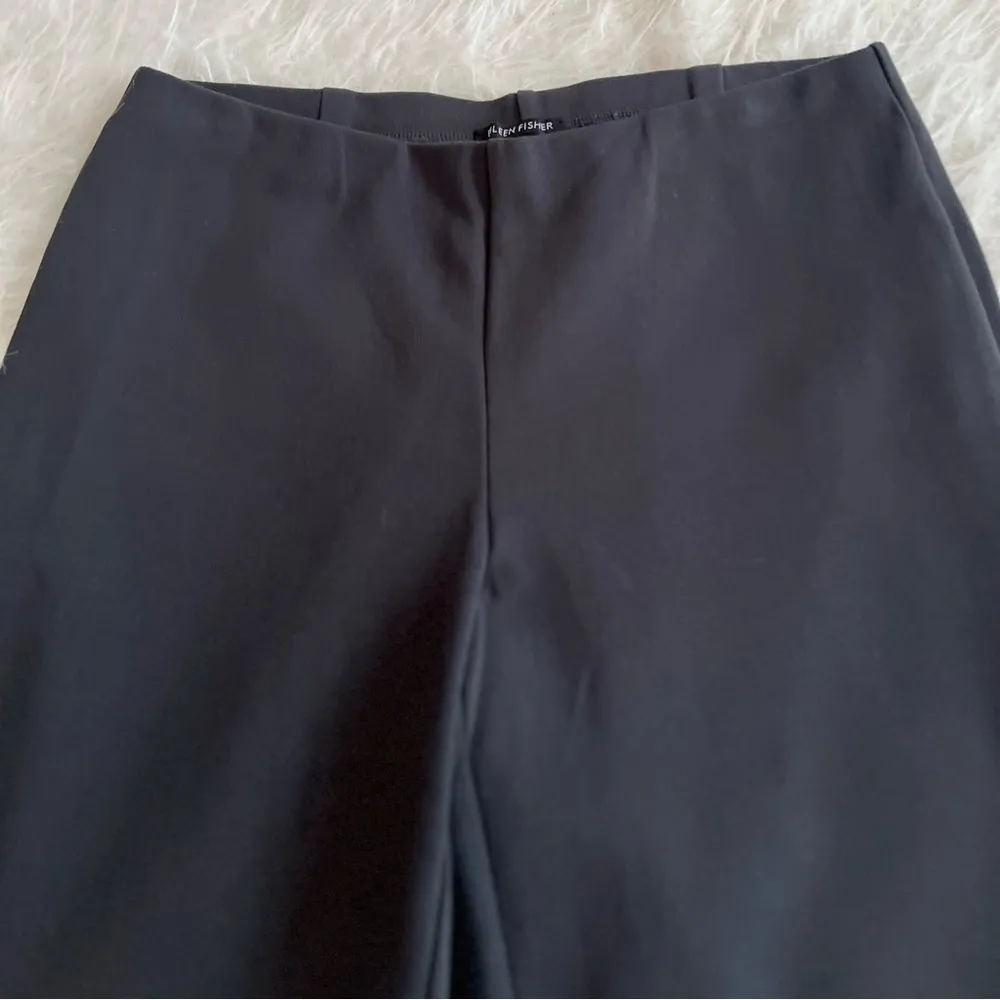 Eileen Fisher Dark Gray Ponte Knit Straight Leg Pants S - Image 11