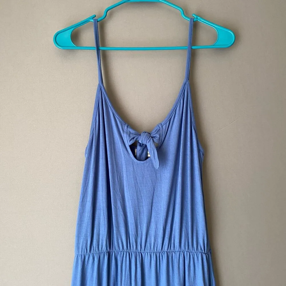 Loveappella sz M blue prairie cottage maxi dress NWT‎ - Image 4