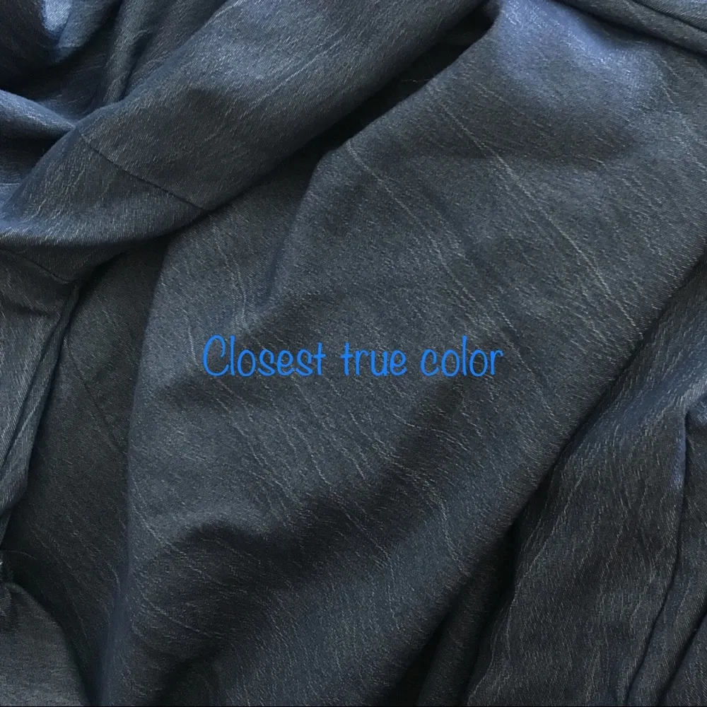 NAÏF Chambray Bell Sleeves Short Dress - Image 6