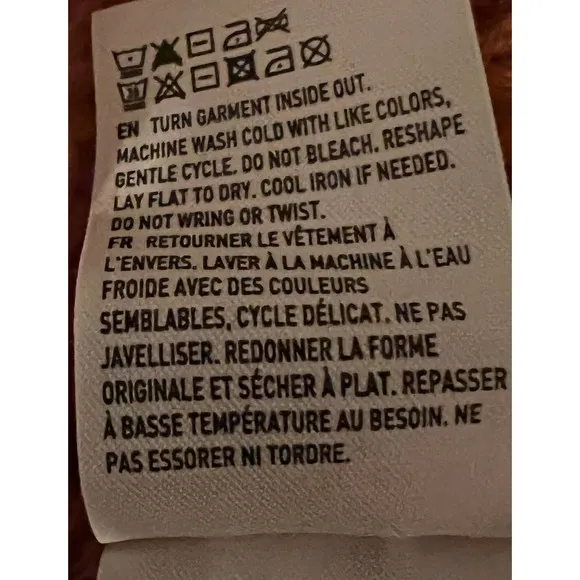 American Eagle Women's Sweater Black Brown Cream Size S 26"‎ Long x 17" PTP - Image 5