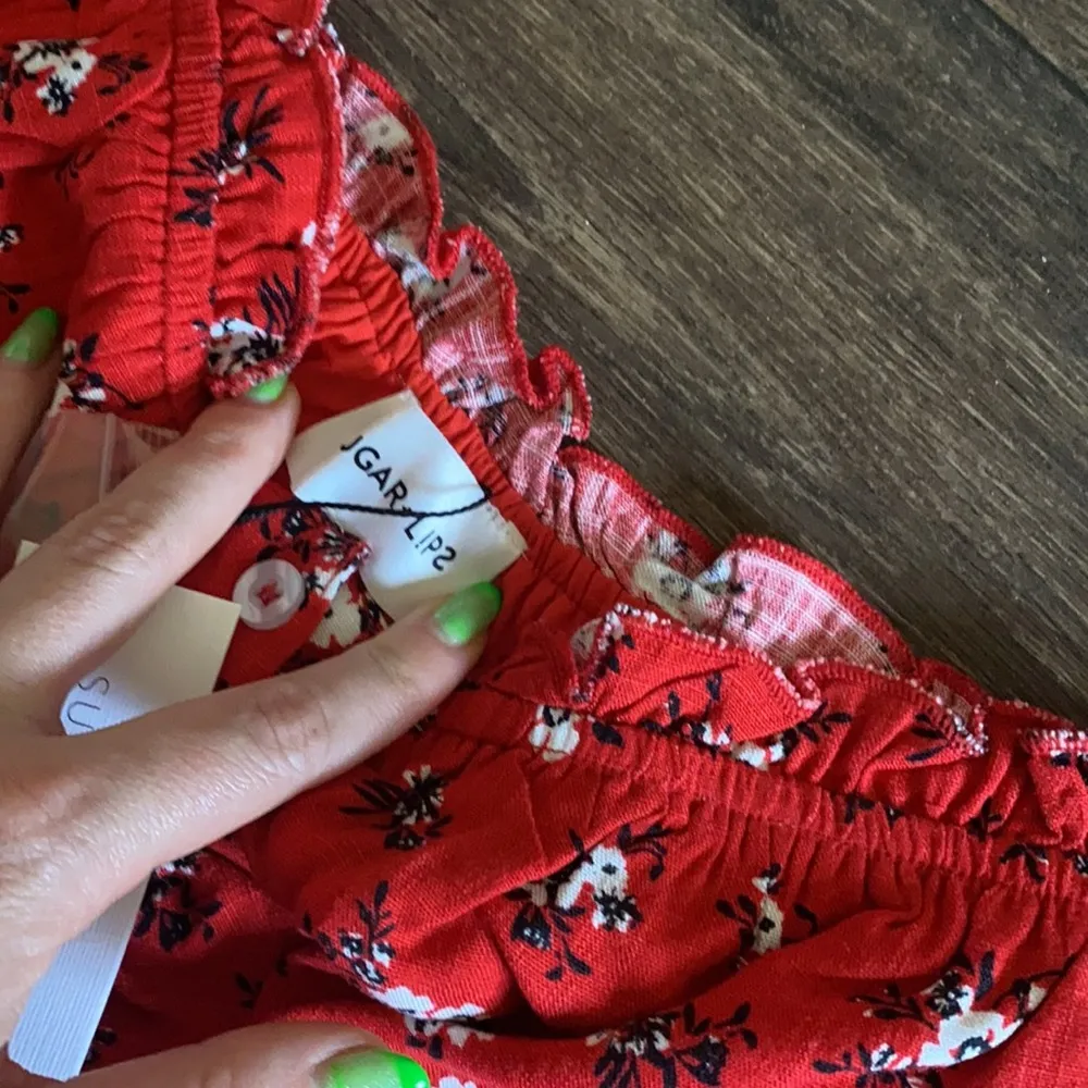 Fever Dream Floral Button Up Babydoll Mini Dress - Image 5