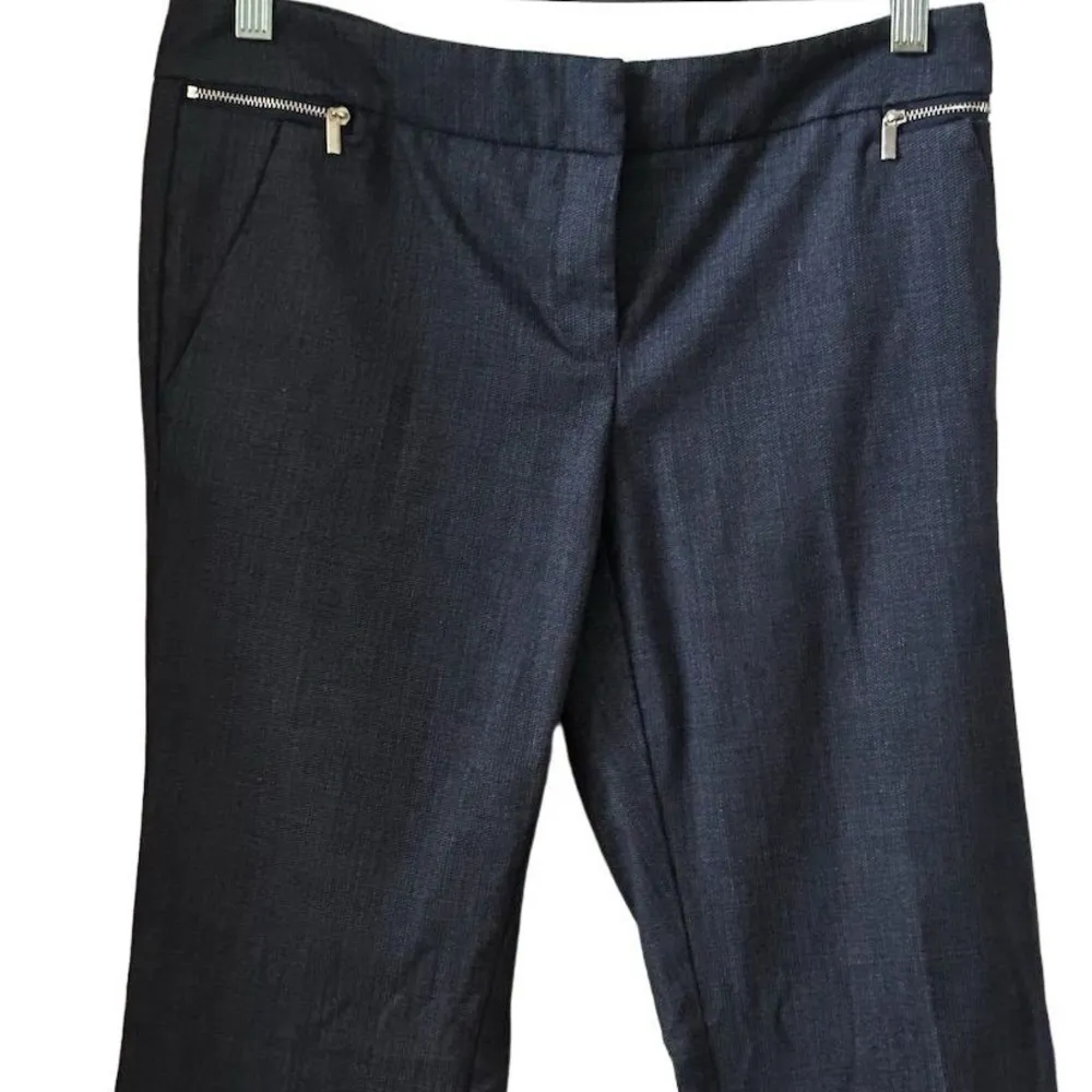 7th Avenue New York & Company Women's Dark Blue Dress Pants Size 4 Formal - Image 2