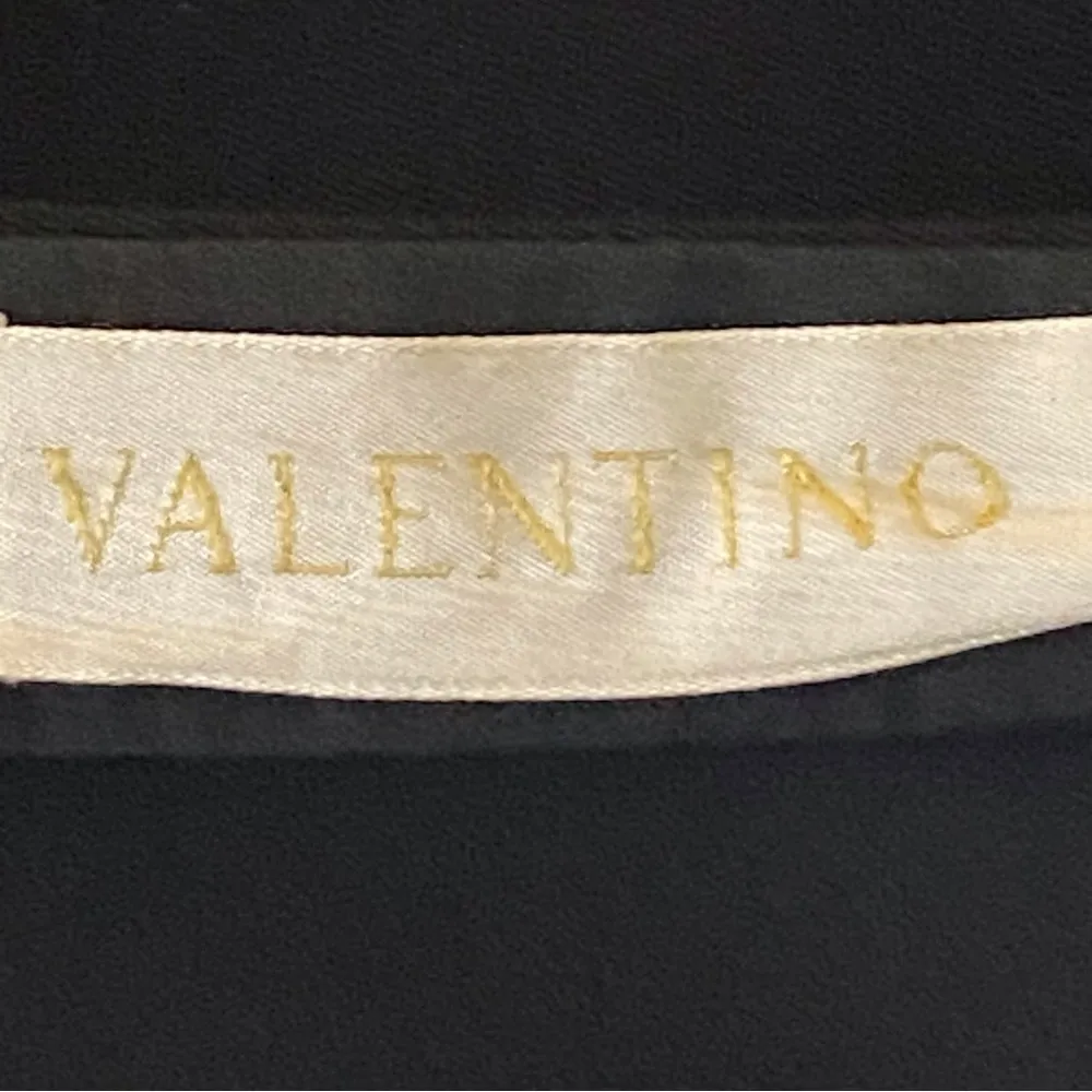 Valentino S.p.A. 100% Virgin Wool black Midi Skirt with back slit Size 12 EUC - Image 11