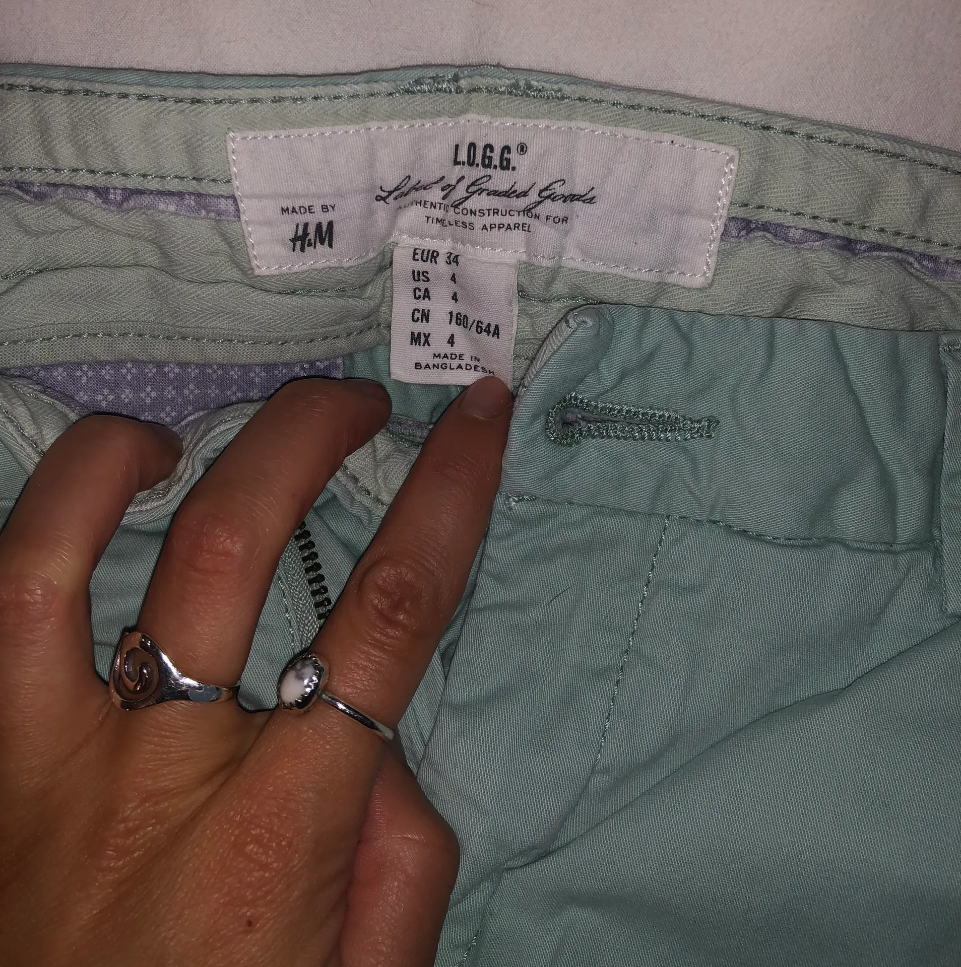 Pastel Mint Green Pants - Image 4