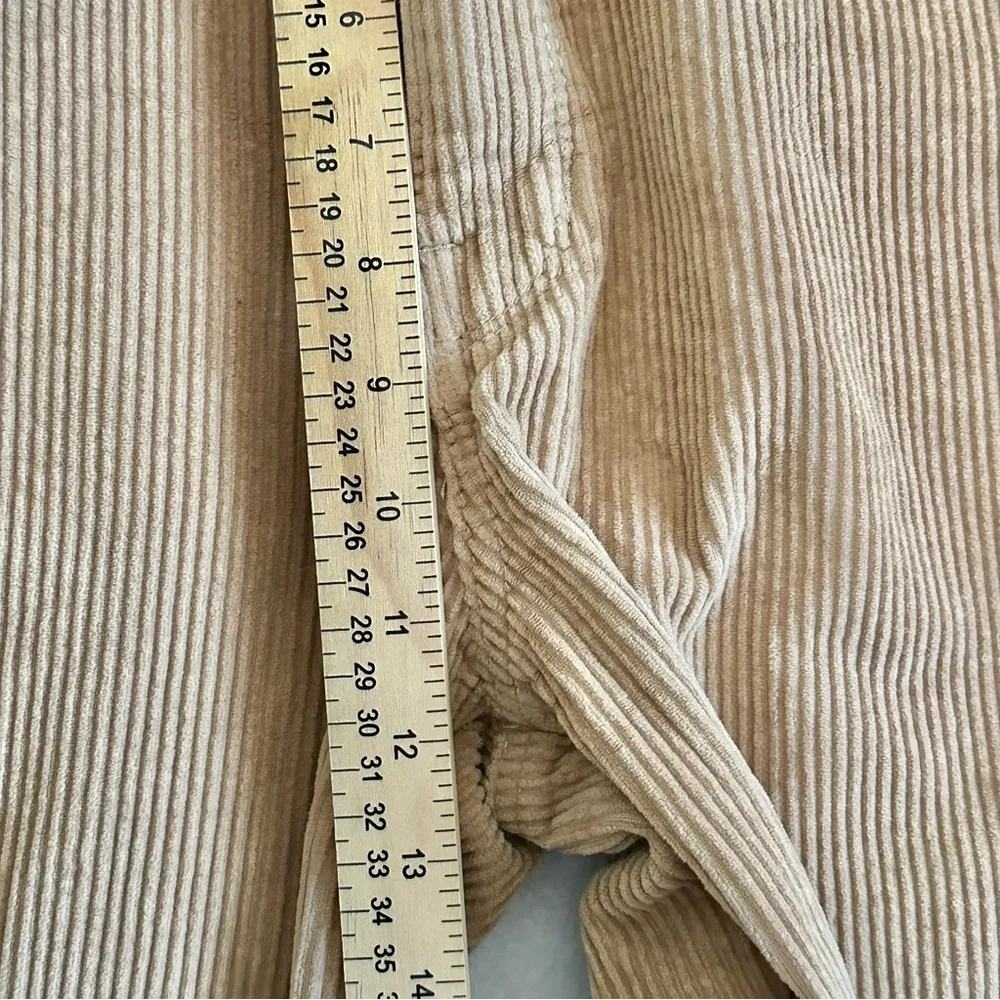 Empyre Womens Pants Y2K Corduroy Baggy Skater Skateboarding Tan Brown Size 4 - Image 5