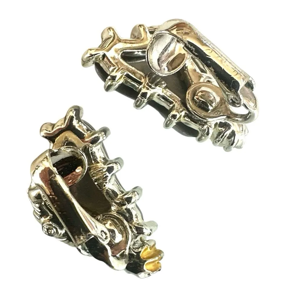 Coro Vintage Gray Thermoset Clip - Image 8