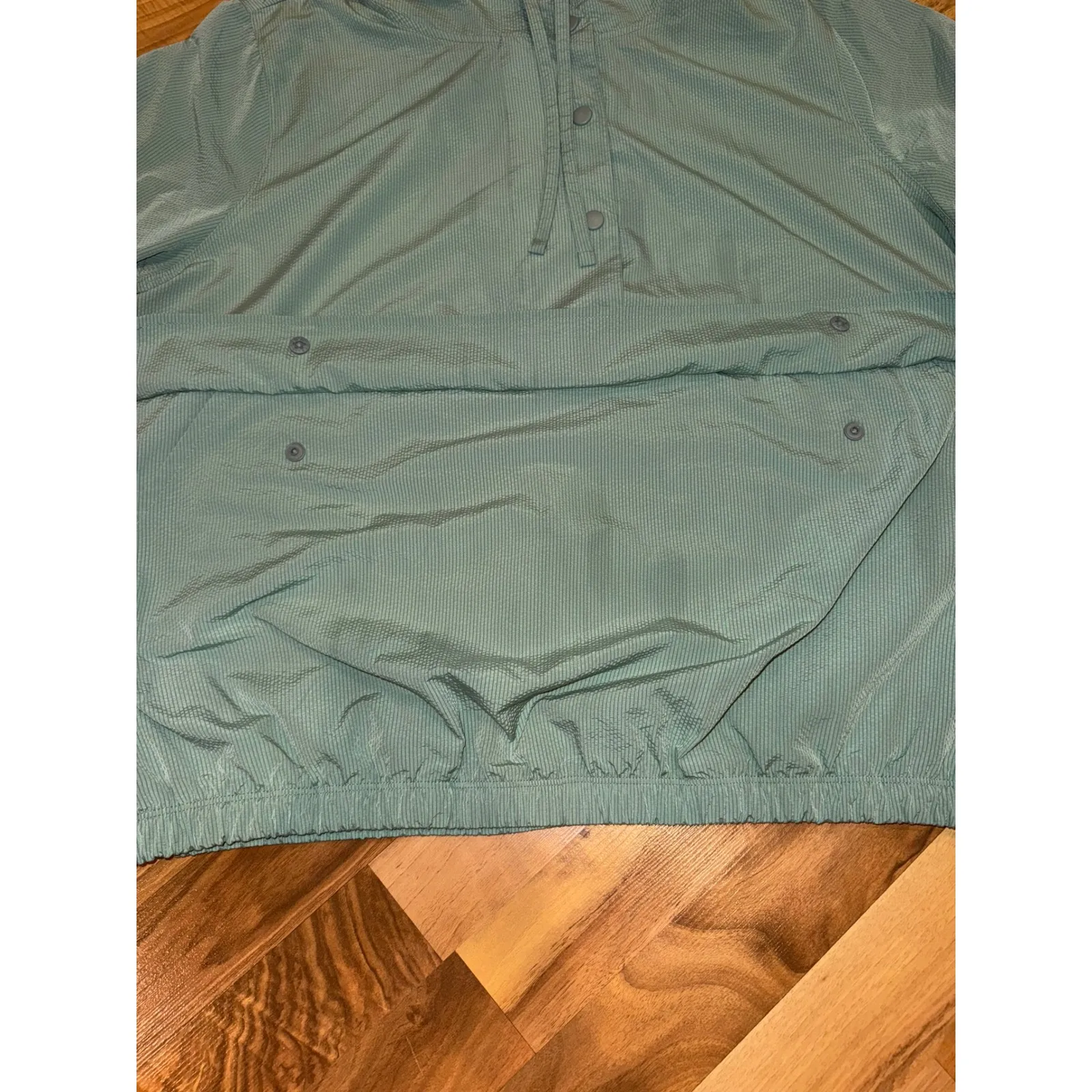 LIVI Lane Bryant Anorak Jacket Pullover Hooded Snap Pockets‎ Plus Size 14/16 - Image 4