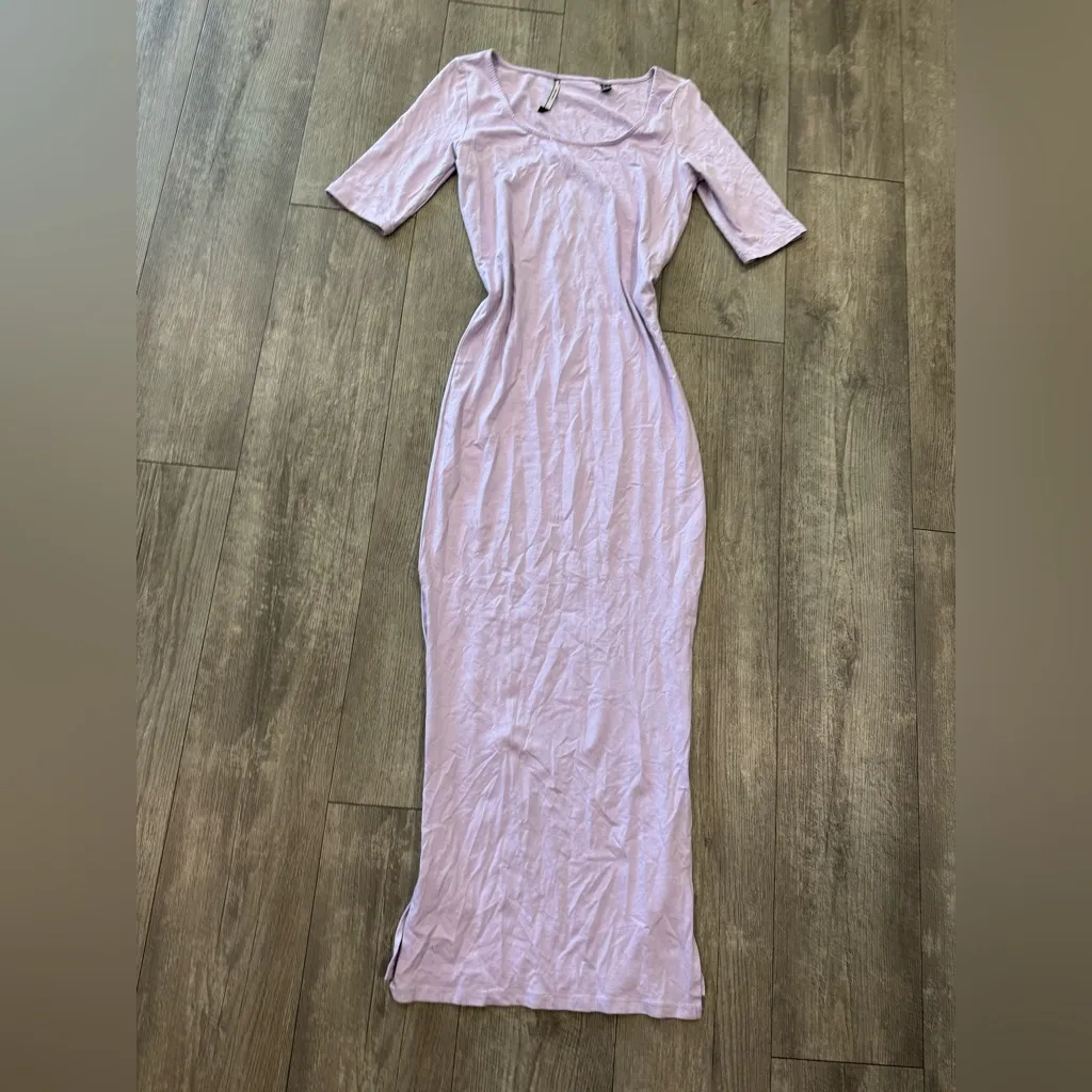 Vero Moda Light Purple Midi Dress - Image 7