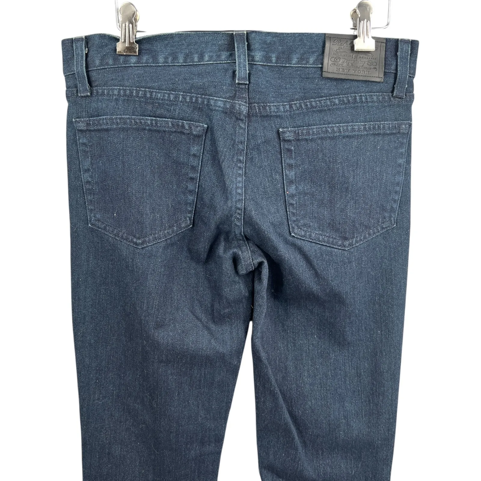 Ralph Lauren Black Label Jeans Dark Wash Bootcut Denim Size 29 Womens 35" Inseam - Image 4