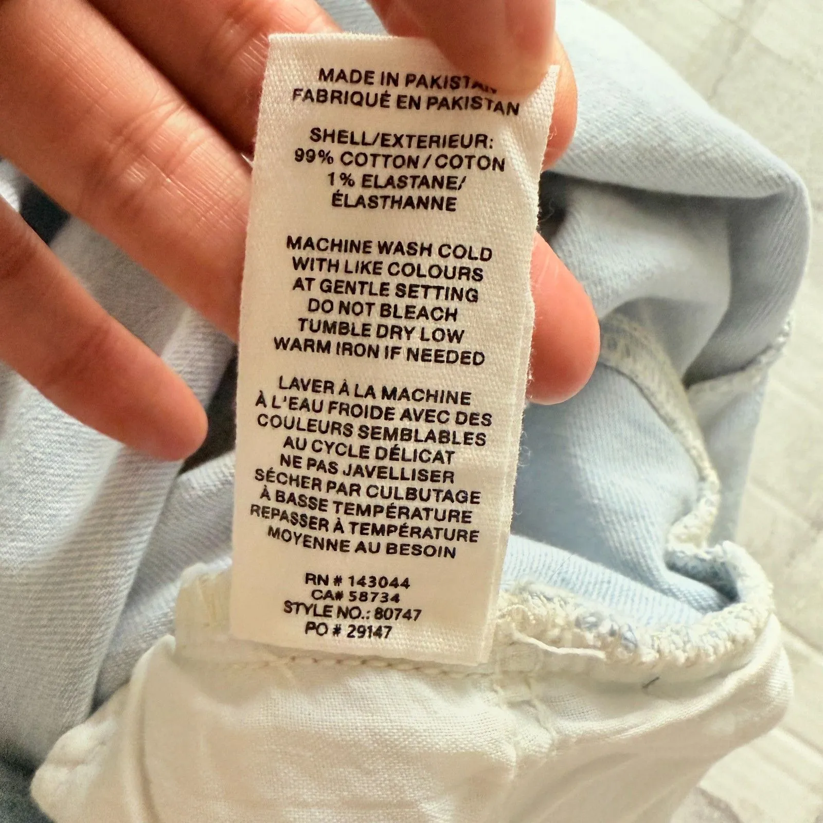 Avec Les Filles Denim Blue Wide Leg Belted Short Sleeve Fitted Jumpsuit Sz 29 - Image 10