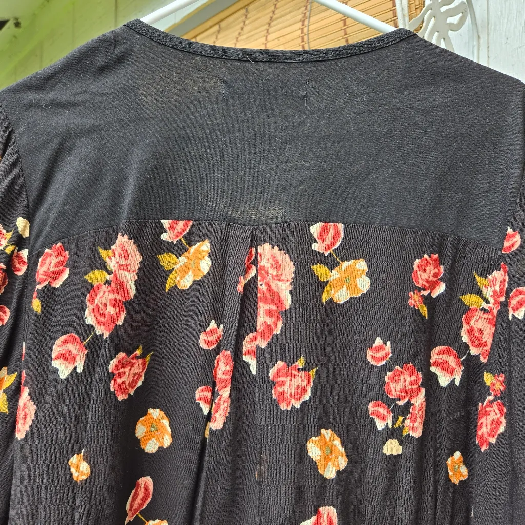 Calessa embroidery TUNIC top 1X Red - Image 6