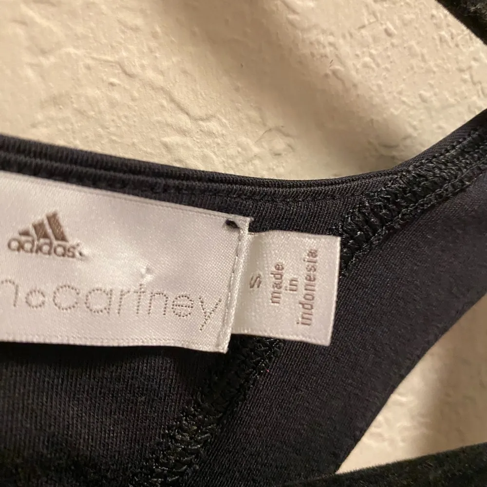 Adidas by Stella McCartney Black Racerback Tank. - Image 10