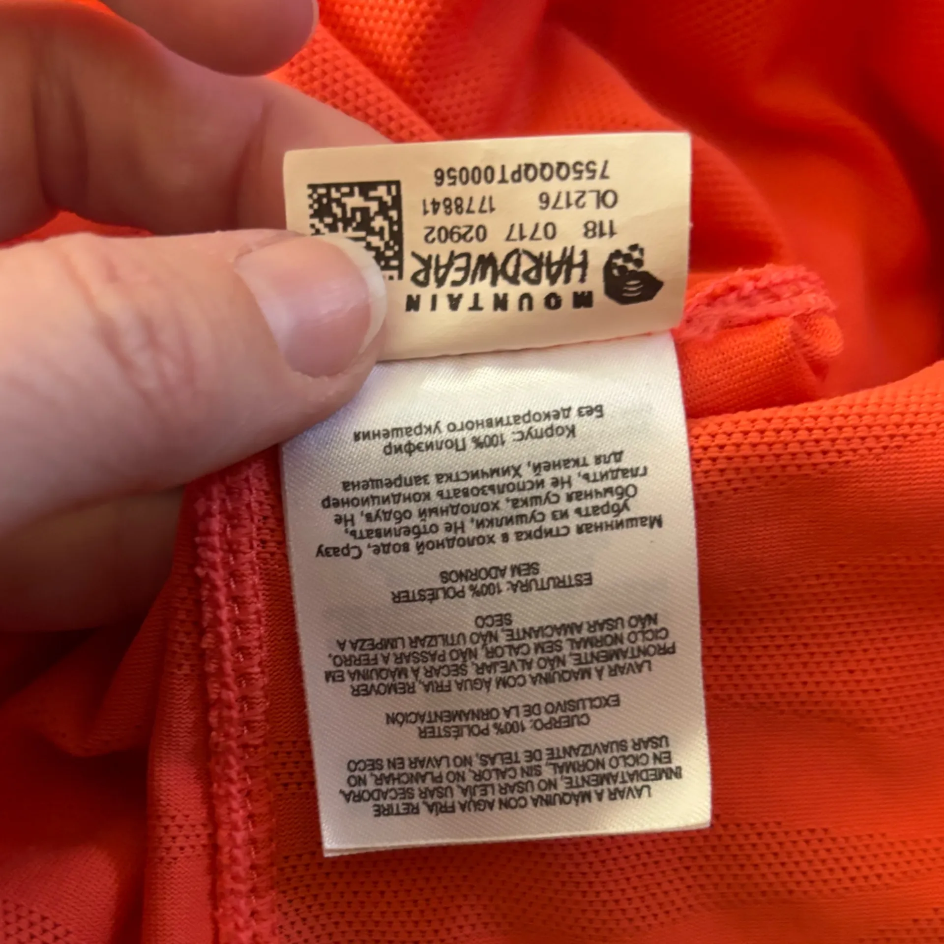 Mountain Hardware women’s Burnout ultra lightweight jacket sz S - Image 4