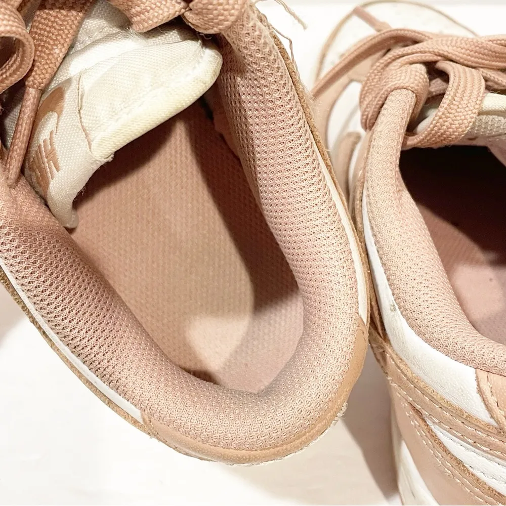 Nike Dunk Size 6 Low Rose Pink Whisper White Low Top Sneaker - Image 5