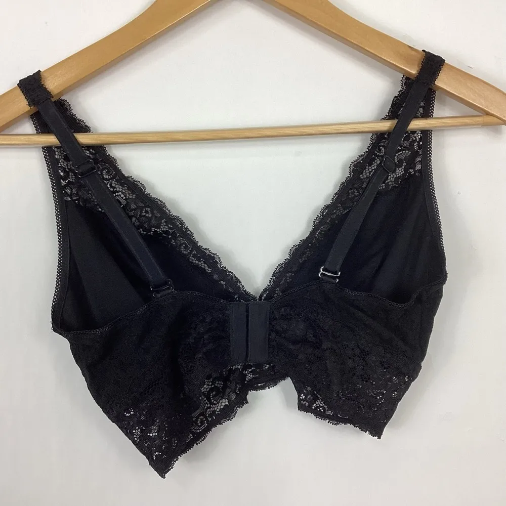 Soma Bralette Lace Plunge Size Medium - Image 3