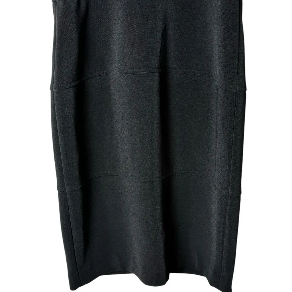 Vintage Cache Cocktail Party Dress 90s Y2K Black Studded Size 8 - Image 5