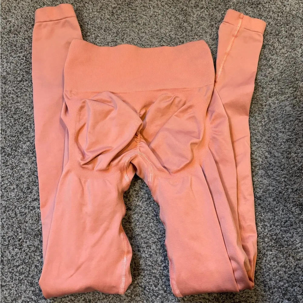 Bo + Tee Orange Leggings - Image 3