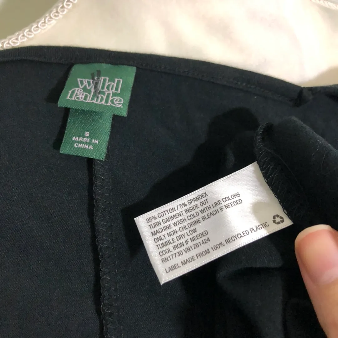 NWOT Black LBD Fitted Bodycon Puffy Princess Sleeve Mini Dress New - Image 6