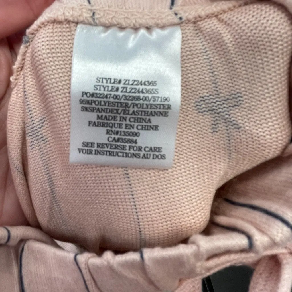 Z Supply Cozy Pinbows Pajama Set in Cashmere Pink - Large - NWT - Image 9