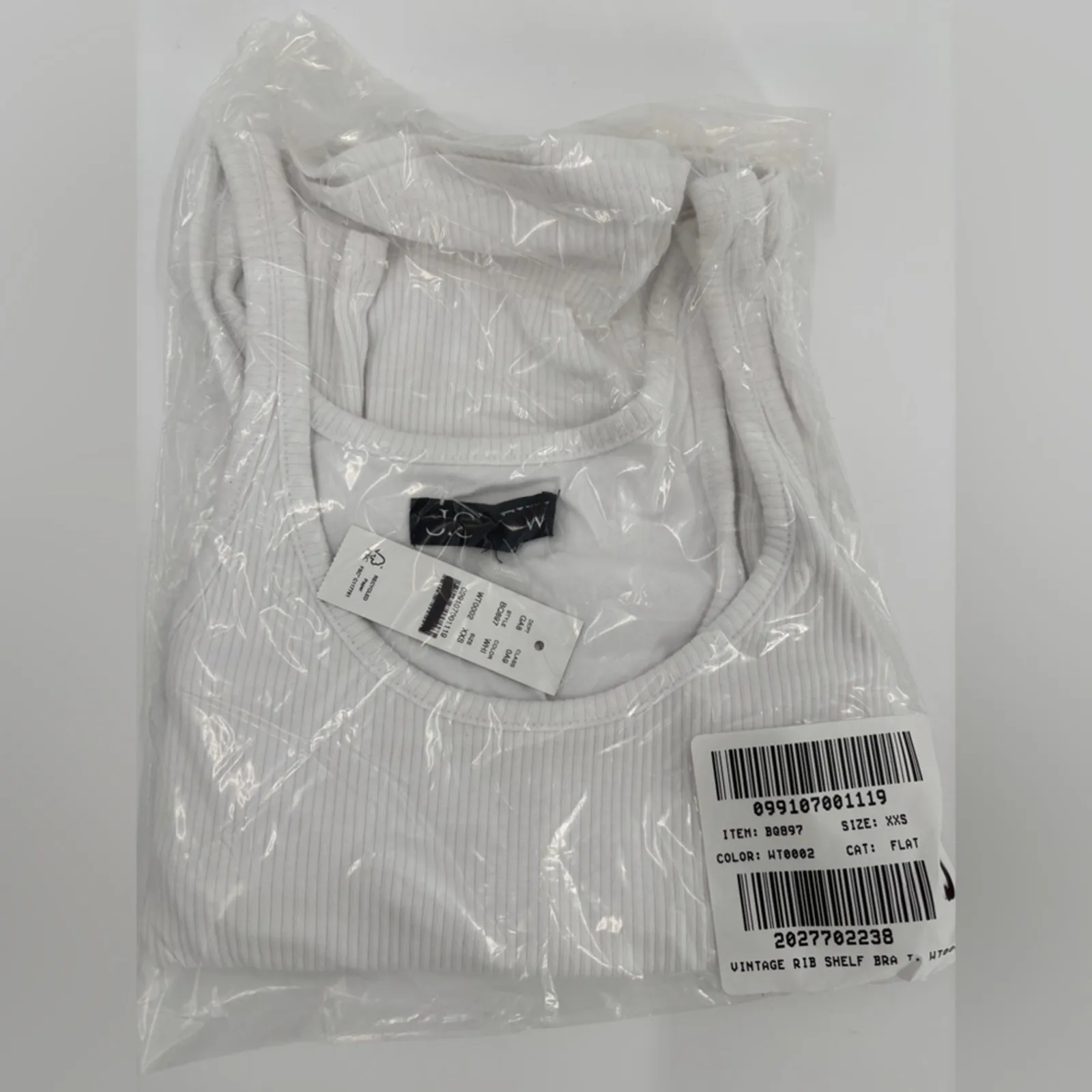 J.Crew Vintage rib shelf-bra tank top - Image 4