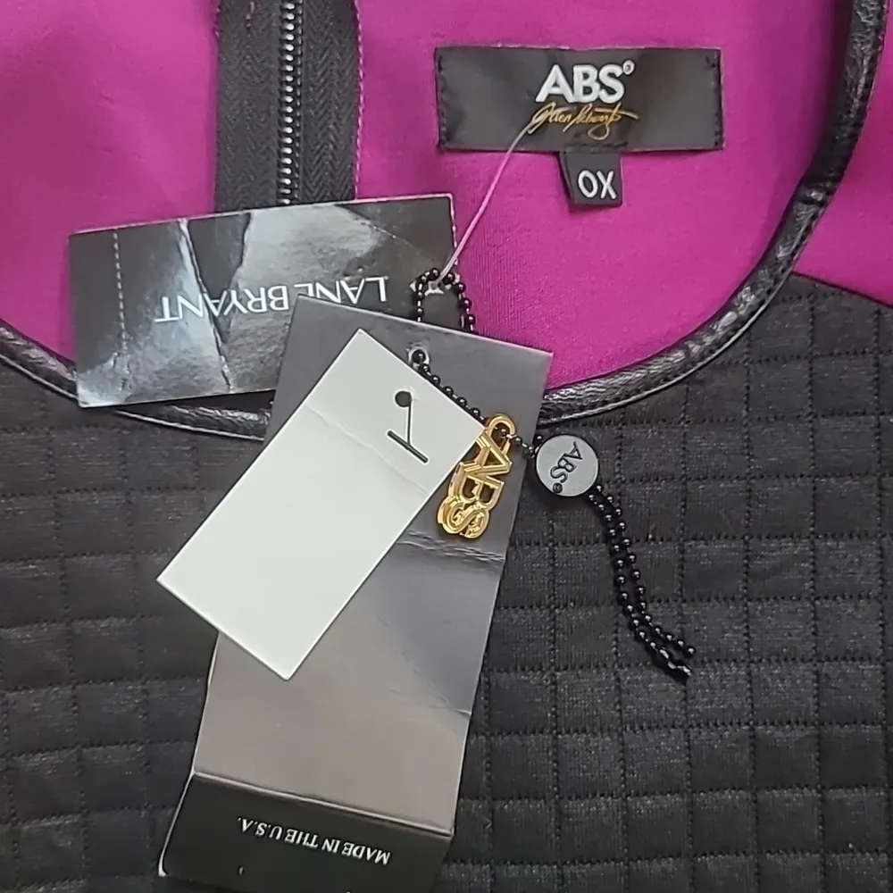 New With Tags A.B.S by Allen Schwartz Sleeveless Sheath Dress Size 14/16 - Image 5