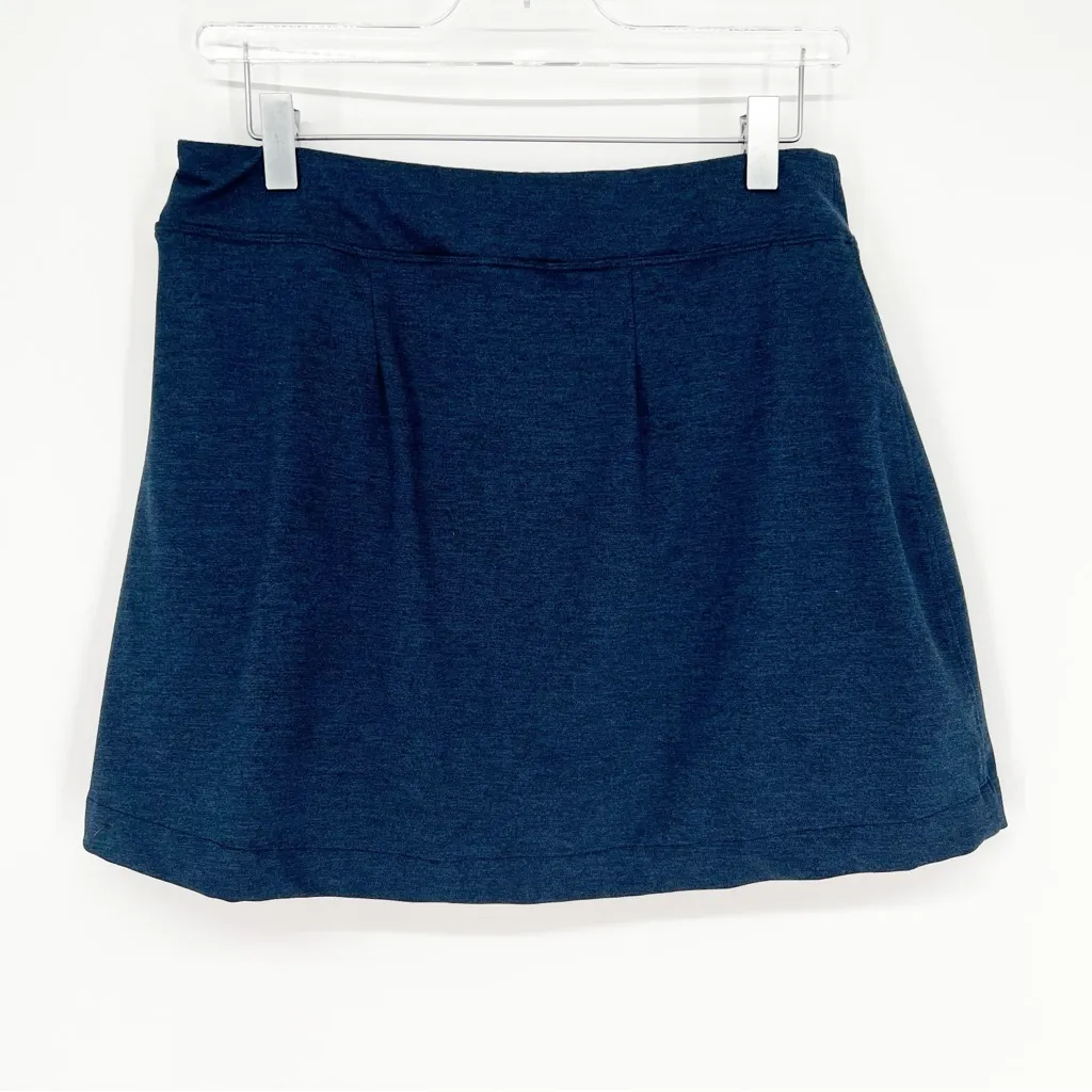 Quince  Side Slit Skort M Blue - Image 3