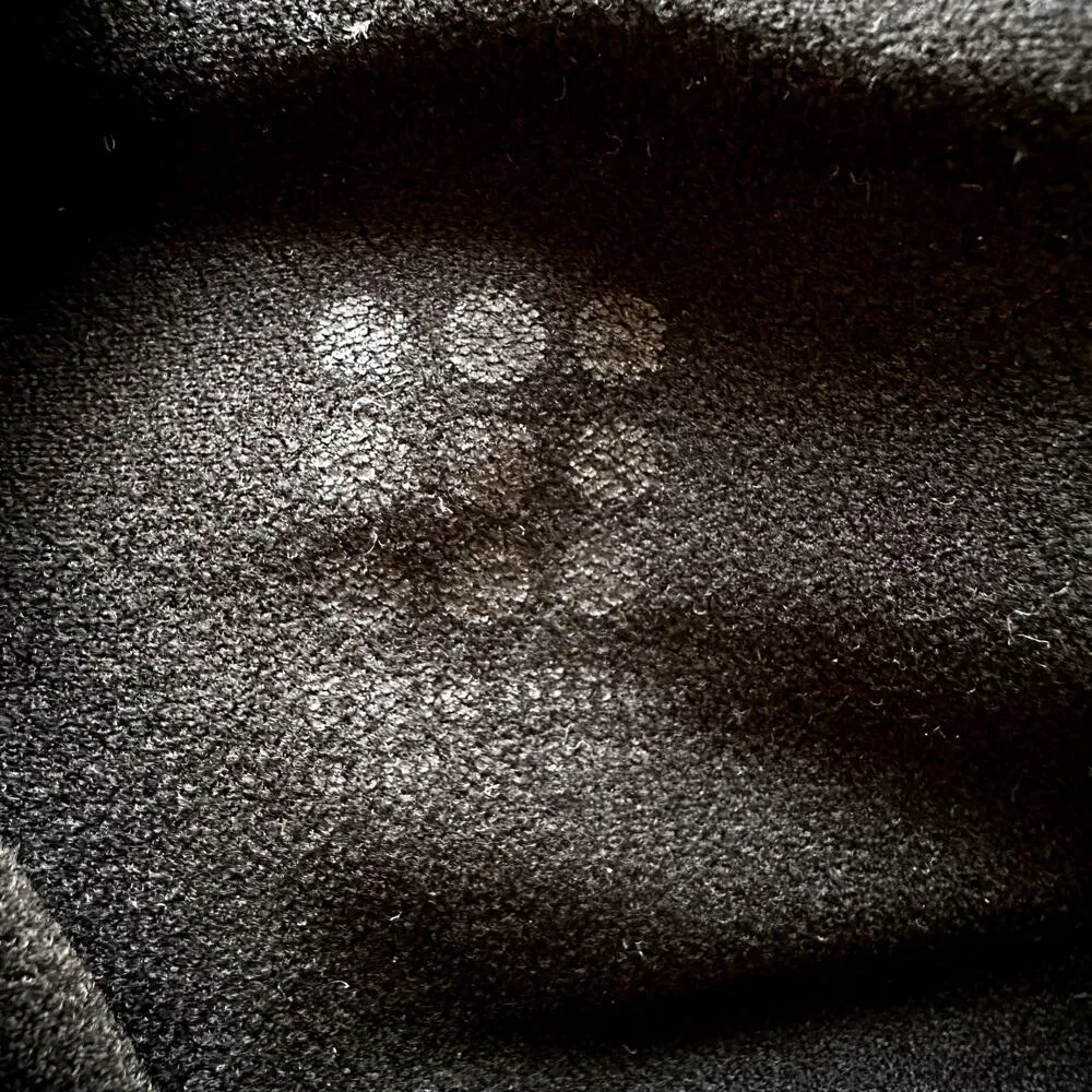 Title Nine Full Zip Hoodie Jacket Printed Sleeves Outdoor Zip Pockets Black L - Image 2