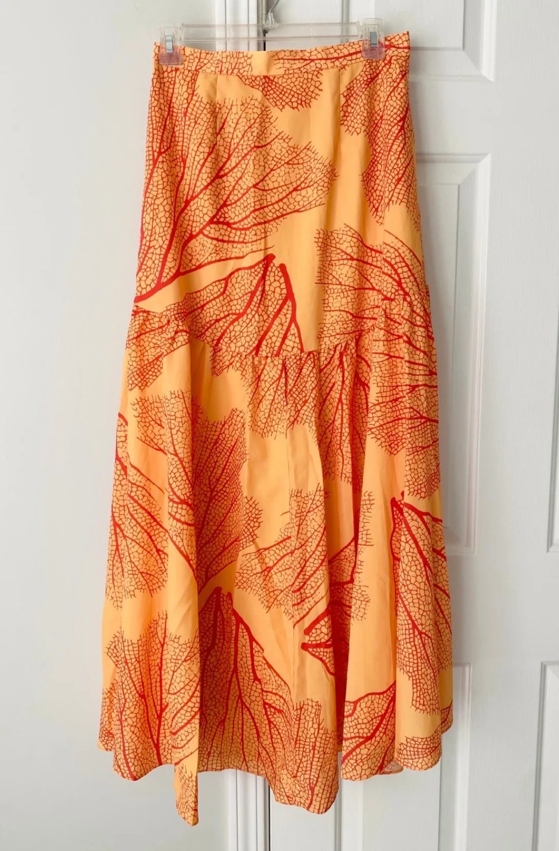 Hutch Printed Wrap Maxi Skirt, Size L - Image 10