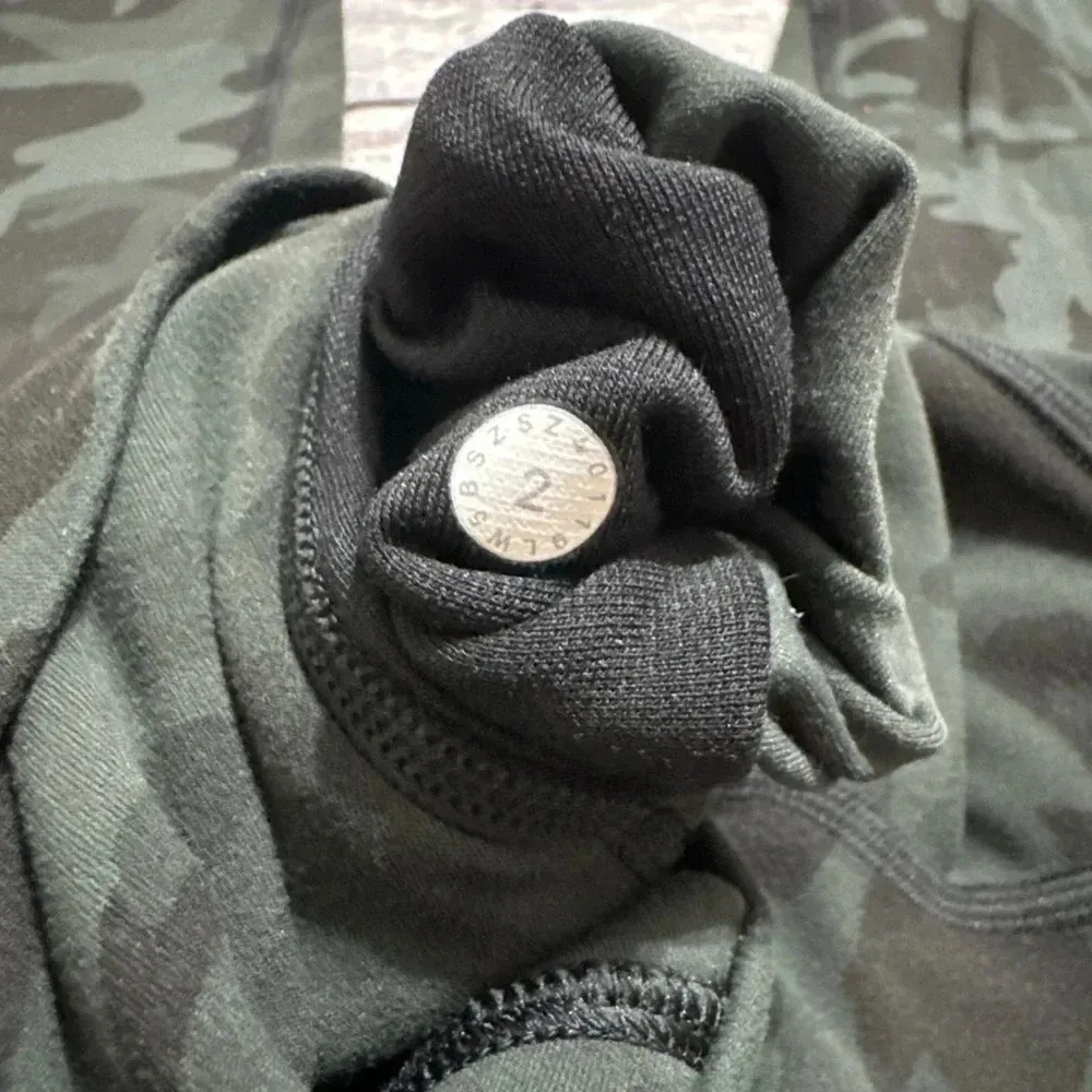 Lululemon Align Leggings Green Camo - Image 5