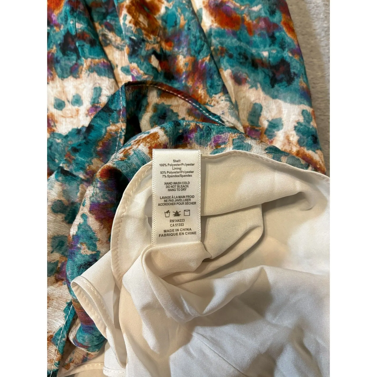 Bishop + Young Multicolor Maxi Dress Women’s Medium – Boho Slouchy Color - Image 3