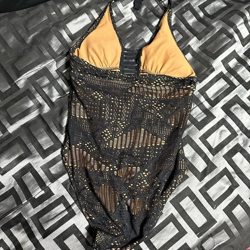 Mossismo mesh type nude underlay women’s one piece - Image 4