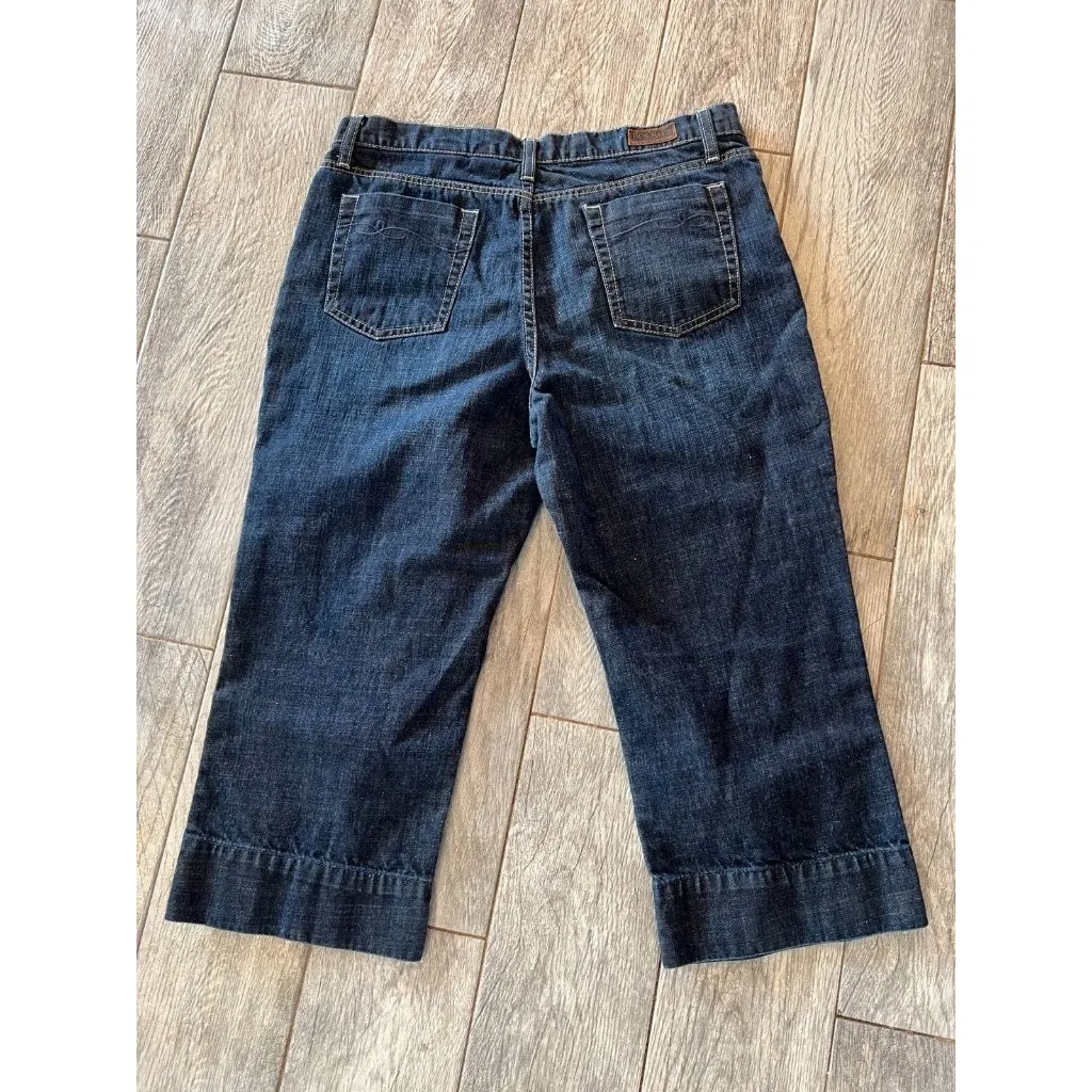 Rocky Mountain Rockies Capri Jeans 14 Denim Mid‎ Rise Jeans Cropped Western - Image 7