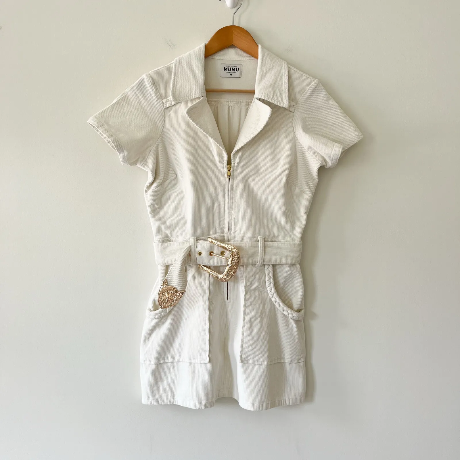 Show Me Your MuMu White Mini Dress - Image 5