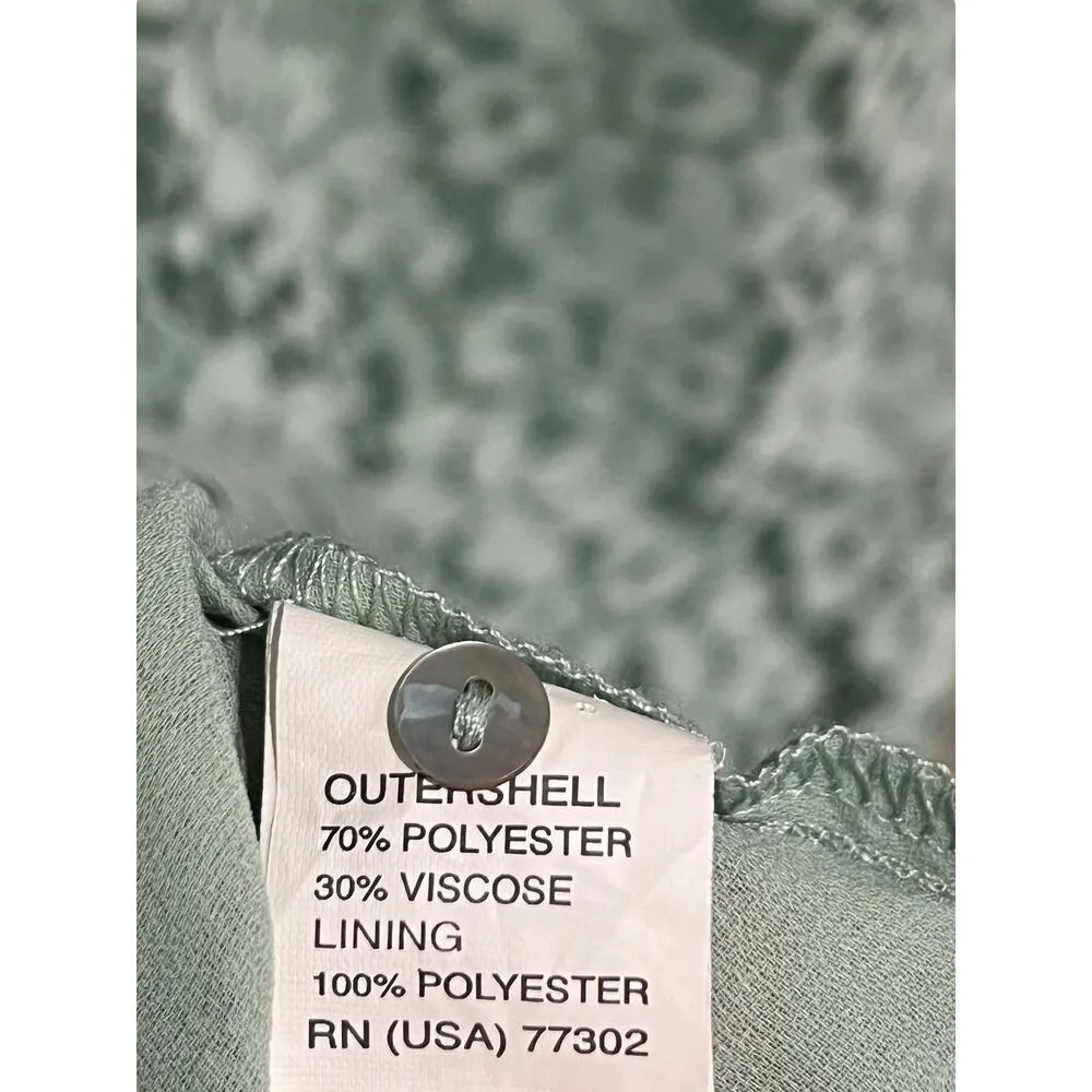 Zara Feminine Mint Green Lined Lace Mini Dress Women Size XS Cottage Coquette - Image 5