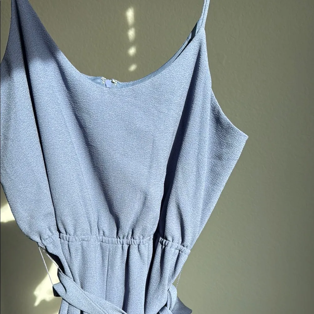 Elegant Blue Jumpsuit Size L - Image 6