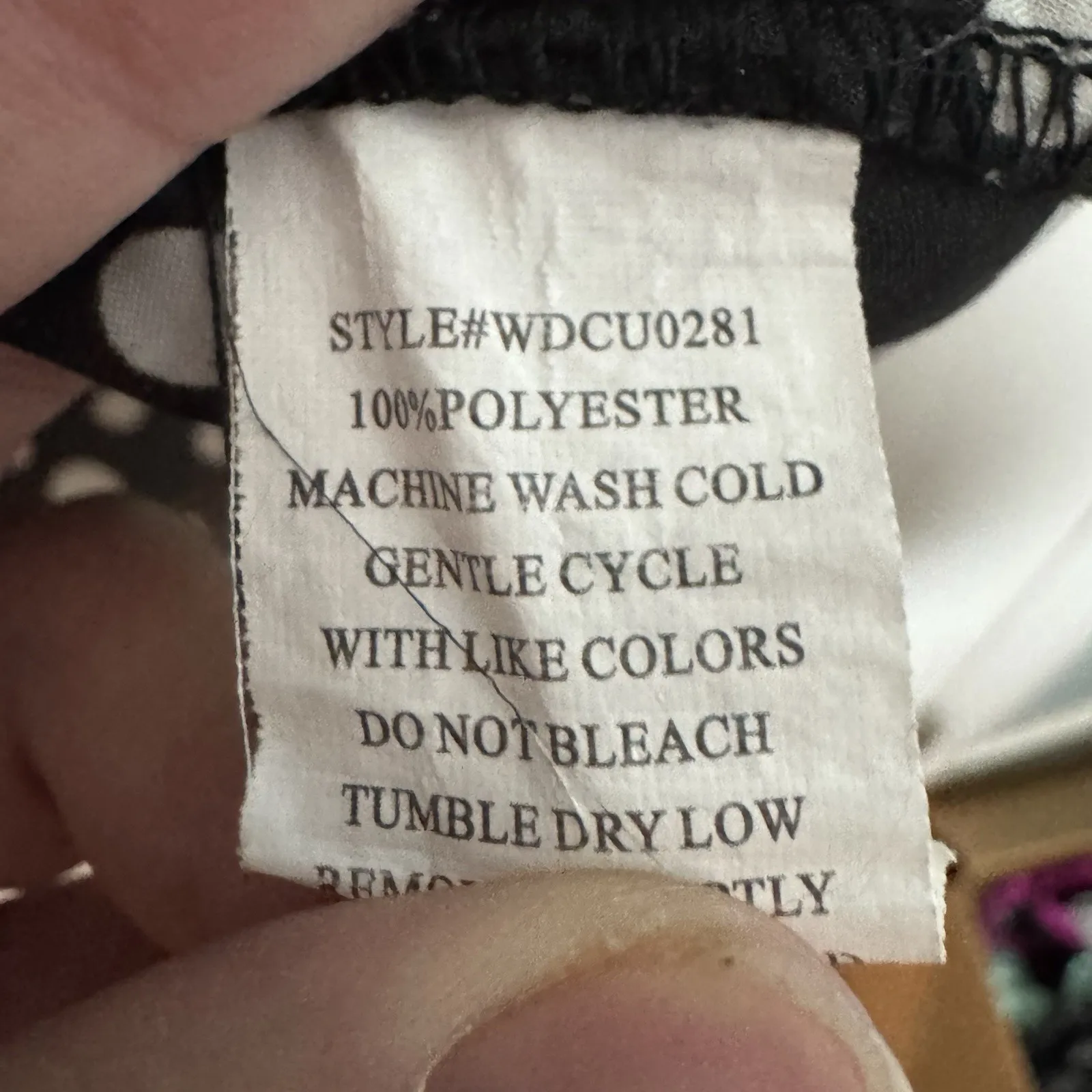 Elementz Women's Black Blouse With White Polka Dots, 100% Polyester? 2X - Image 6